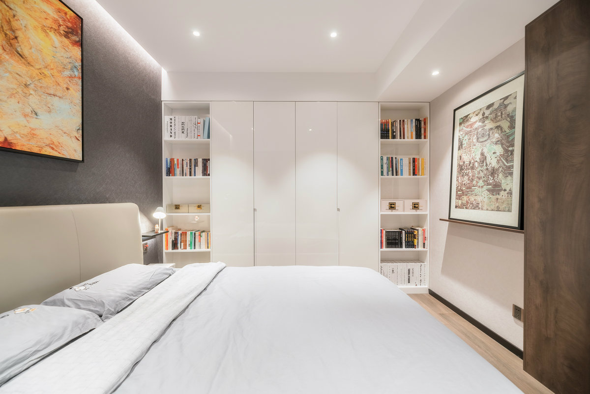 广州装修公司美式风格室内装修效果图-主卧 广州装修公司美式风格室内装修效果图-主卧