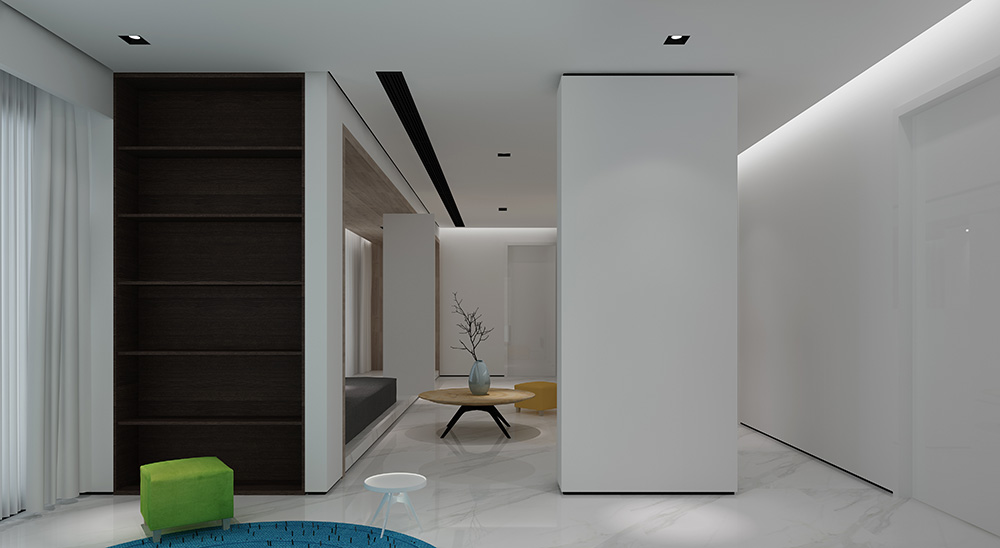 现代极简风格别墅装修设计效果图-迎江"逸"墅·碧桂园-别墅装修设计二楼儿童玩乐区 现代极简风格别墅装修设计效果图-迎江"逸"墅·碧桂园-别墅装修设计二楼儿童玩乐区